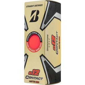 e12 Contact Red Golf Balls