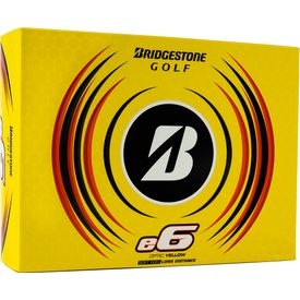 e6 Yellow Golf Balls