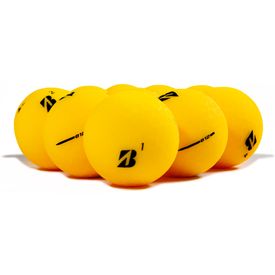 2021 e12 Contact Matte Yellow Logo Overrun Golf Balls