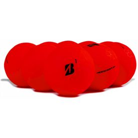 e12 Soft Matte Red Bulk Golf Balls