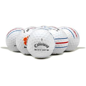 ERC Soft Triple Track Logo Overrun Golf Balls