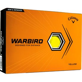 Warbird Yellow Golf Balls