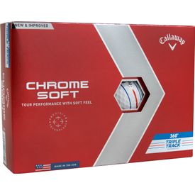 Chrome Soft 360 Triple Track Golf Balls