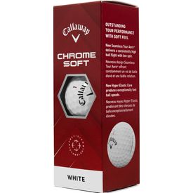 Chrome Soft Golf Balls