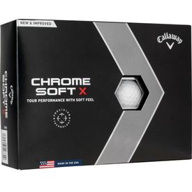 2022 Chrome Soft X Golf Balls