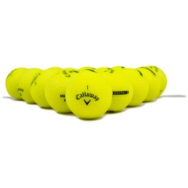 Superfast Bold Yellow Logo Overrun Golf Balls - 15 Pack