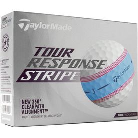 Tour Response Stripe Blue/Pink Golf Balls