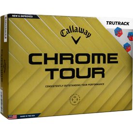 Chrome Tour Blue/Red TruTrack Golf Balls