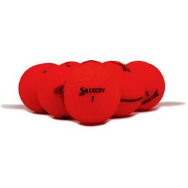 Soft Feel 13 Brite Red Logo Overrun Golf Balls