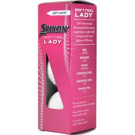 Soft Feel Lady 8 Golf Balls