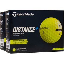 Distance+ Yellow Double Dozen Golf Balls