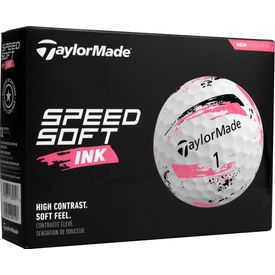 SpeedSoft Ink Pink Golf Balls