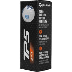 TP5 NCAA PIX Golf Balls - North Carolina