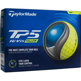 TP5 Yellow Golf Balls