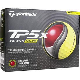 TP5x Yellow Golf Balls