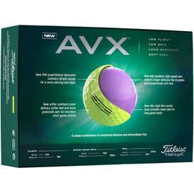 AVX Yellow Golf Balls