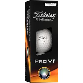 Pro V1 Performance Alignment Golf Balls - Black Ink