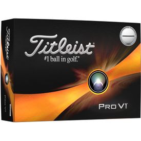 Pro V1 Performance Alignment Golf Balls - Black Ink