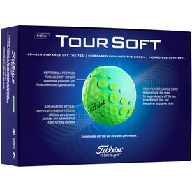 Tour Soft Green Golf Balls