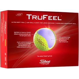 TruFeel Yellow Golf Balls