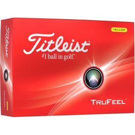 TruFeel Yellow Golf Balls